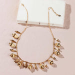 TATABORELLO Collana Tunisi short Oro