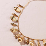 TATABORELLO Collana Tunisi short Oro