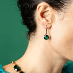 TATABORELLO Orecchini Apollo Smeraldo