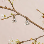 TATABORELLO Orecchini Lame Cristallo