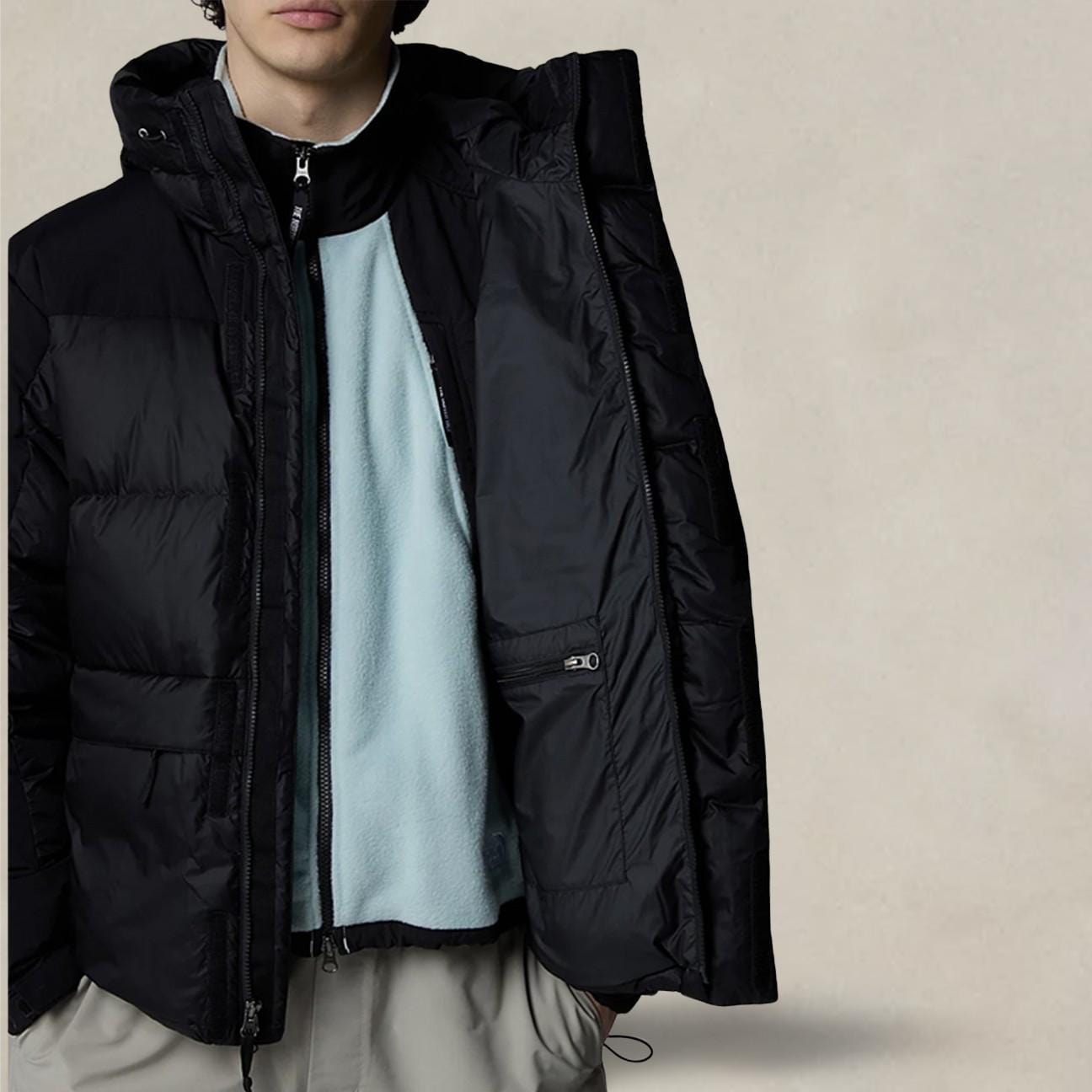 THE NORTH FACE Piumino uomo Himalayan Nero