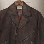 THE VINTAGE GOODS COMPANY Giubbotto Vintage Levi's in Pelle Anni '50