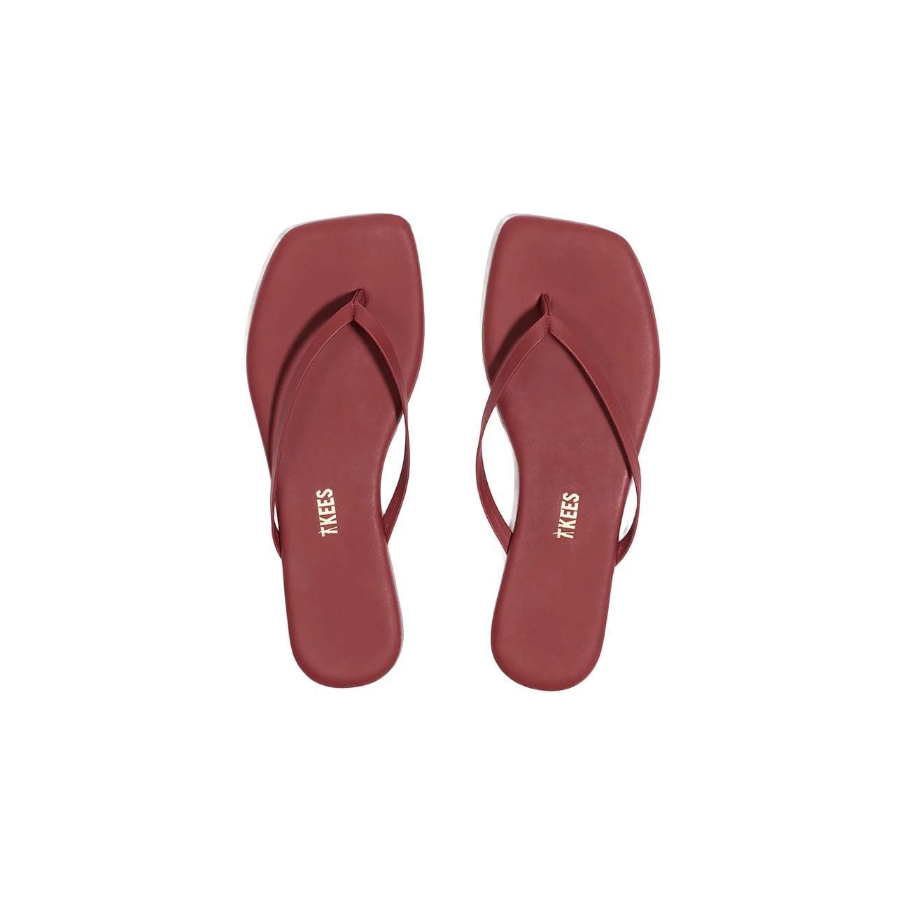 TKEES Sandali donnaLily Square Burgundy