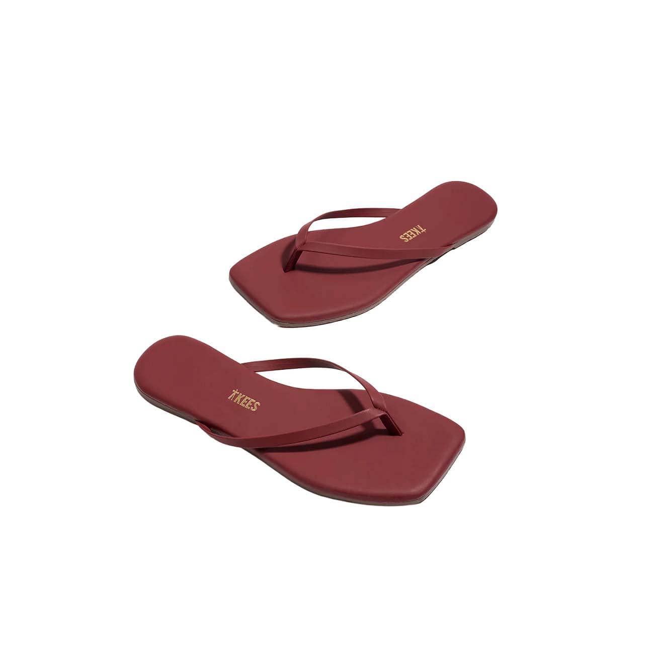 TKEES Sandali donnaLily Square Burgundy