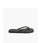 TKEES Sandali Square Toe Lily Croc Emerald