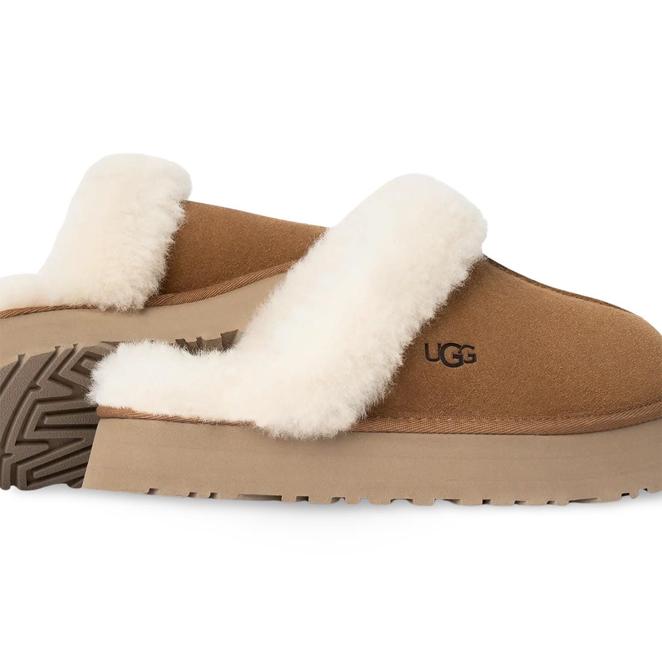 UGG Sabot donna Disquette Chesnut