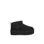 UGG Stivali Classic Ultra Mini con Plateau Nero