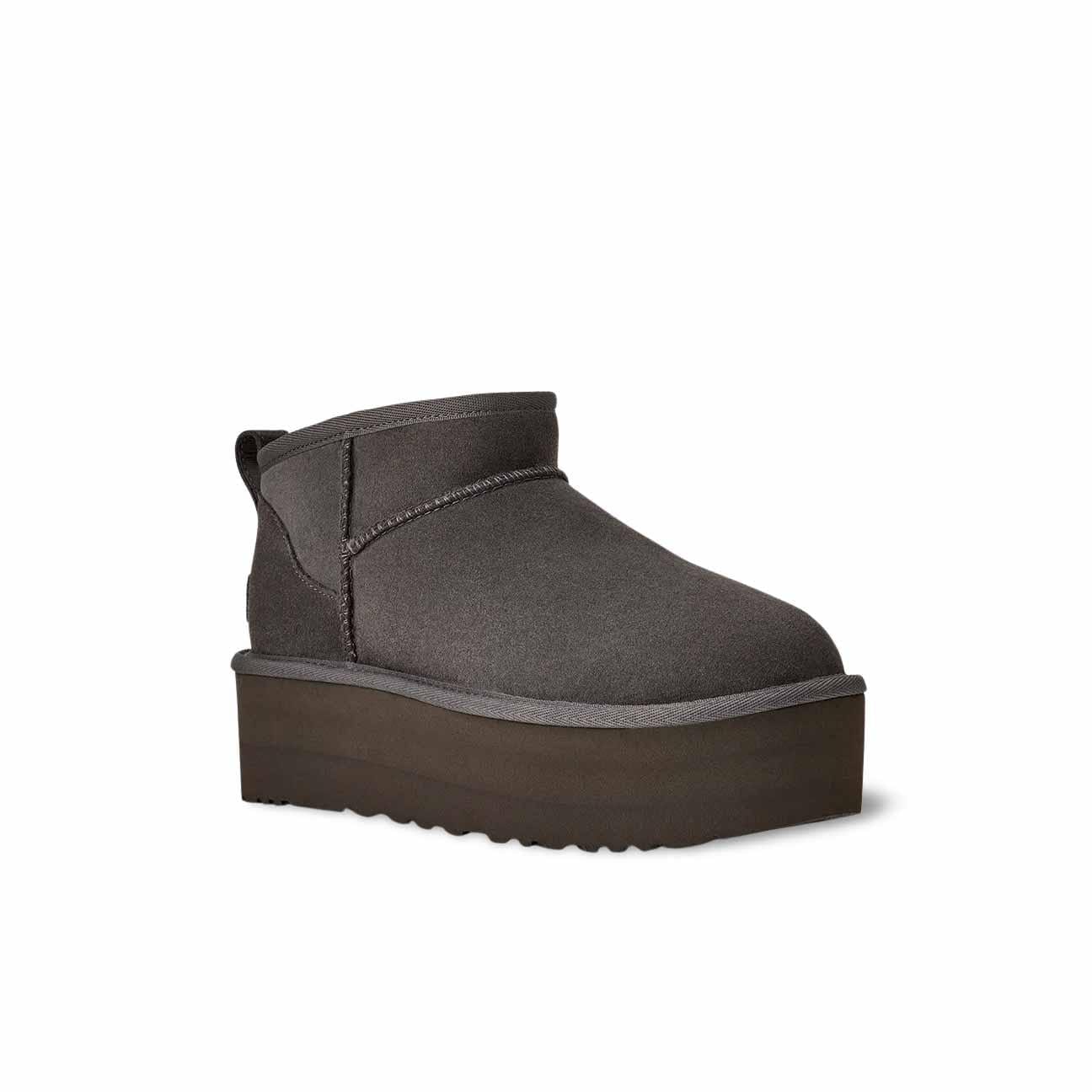 UGG Stivali Classic Ultra Mini Platform Charcoal