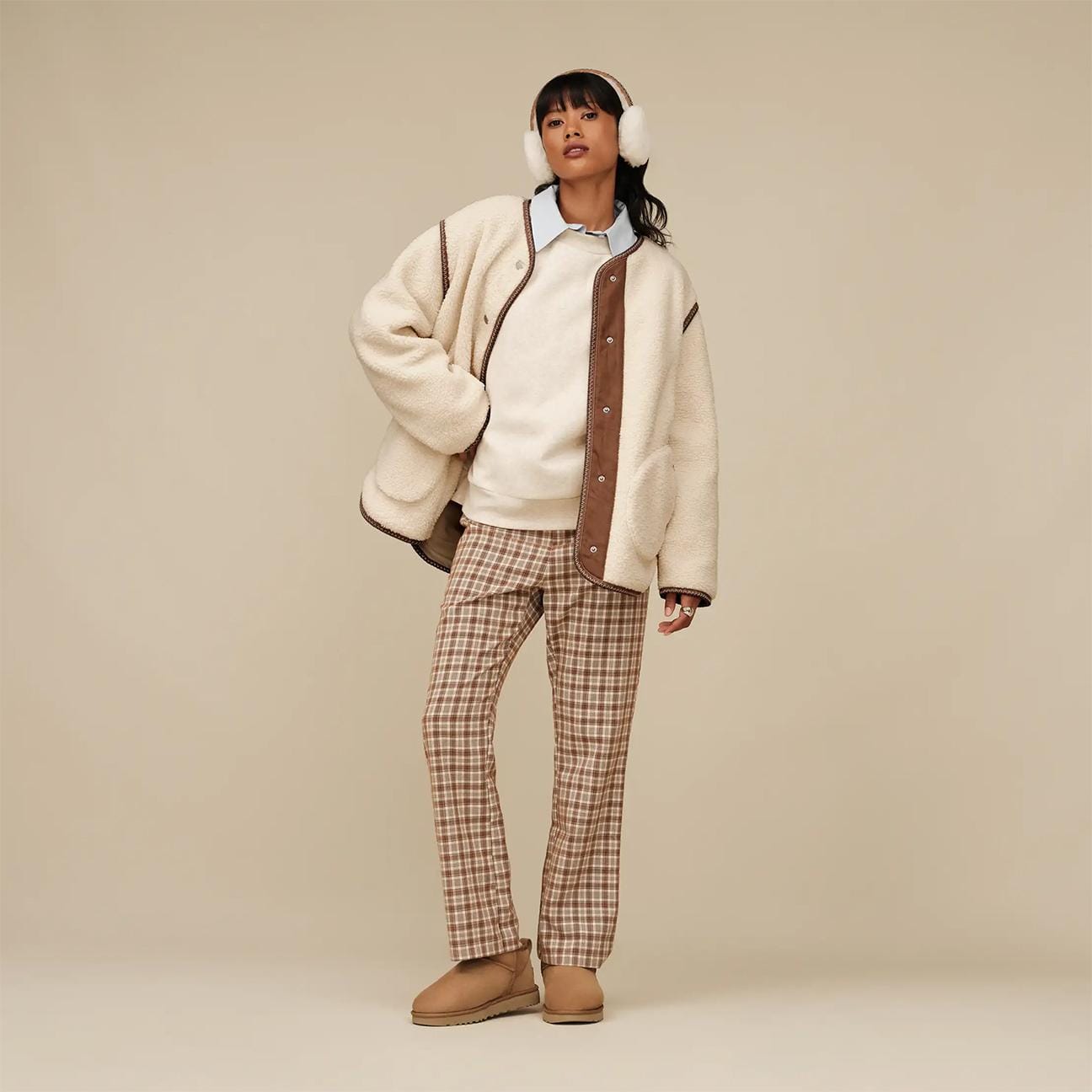 UGG Stivali donna Classic Ultra Mini Desert Chesnut