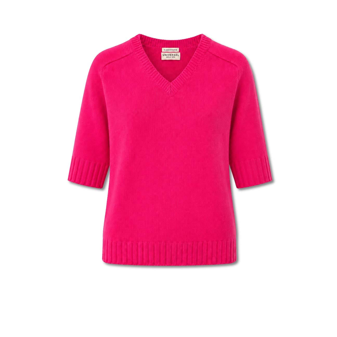 UNIVERSEL Maglia donna in cashmere Rosa Intenso