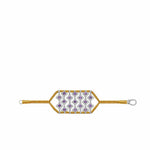 VAN DE ABEELE Bracciale donna Brasilia Amethyst Gold