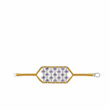 VAN DE ABEELE Bracciale donna Brasilia Amethyst Gold