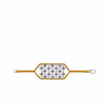 VAN DE ABEELE Bracciale donna Brasilia Amethyst Gold