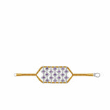 VAN DE ABEELE Bracciale donna Brasilia Amethyst Gold