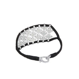 VAN DE ABEELE Bracciale donna Brasilia Emerald Noir