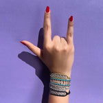 VAN DE ABEELE Bracciale donna Buzios Noir