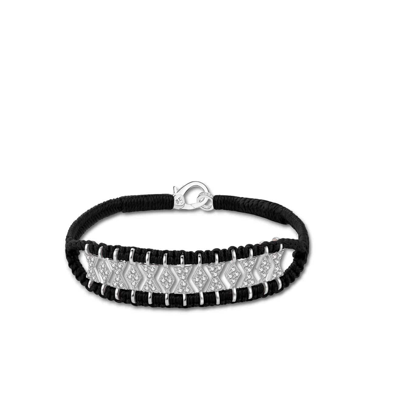 VAN DE ABEELE Bracciale donna Buzios Noir
