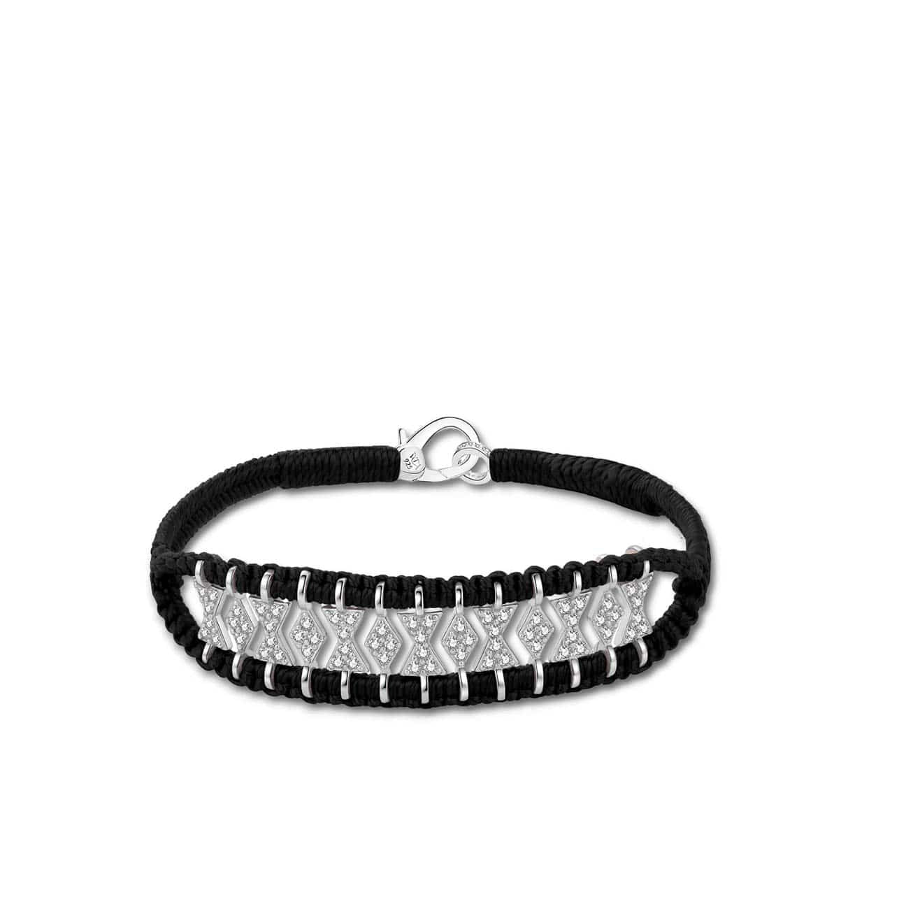 VAN DE ABEELE Bracciale donna Buzios Noir