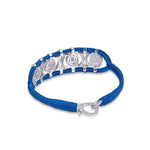 VAN DE ABEELE Bracciale donna Olinda Amethyst Roy Pacific