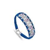 VAN DE ABEELE Bracciale donna Olinda Amethyst Roy Pacific