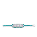 VAN DE ABEELE Bracciale donna Olinda Amethyst Turqouise