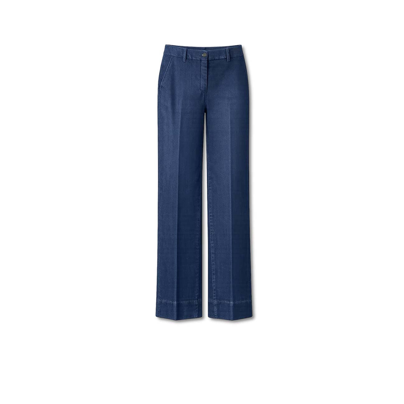 VIA MASINI 80 Pantalone donna in denim Scuro