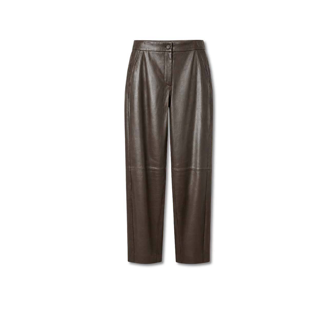 VIA MASINI 80 Pantalone donna in nappa Moro
