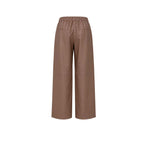 VIA MASINI 80 Pantalone donna in nappa Visone