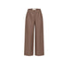 VIA MASINI 80 Pantalone donna in nappa Visone