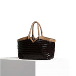 VIPERA Borsa Crudelia Bicolor Choco Taupe