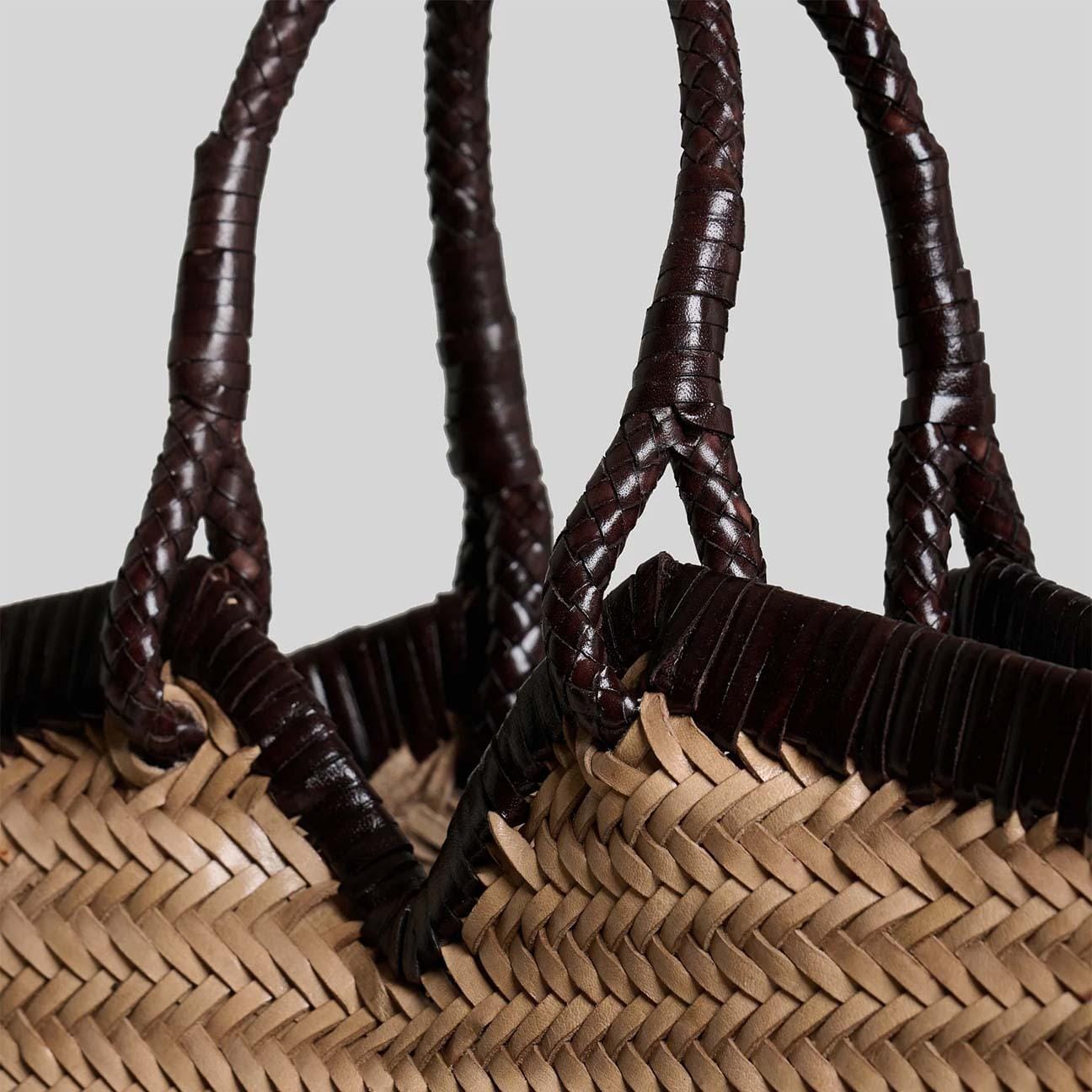 VIPERA Borsa Crudelia Frame Taupe Chocolate
