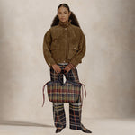 VIPERA Borsa Crudelia Madras Dark Blue e Barolo