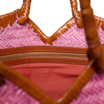 VIPERA Borsa donna Crudelia Frame Pink Cognac