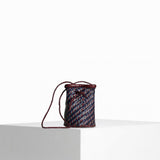 VIPERA Borsa donna Frida Stripes Blue Bordeaux