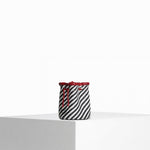 VIPERA Borsa donna Frida Stripes Nero Rosso