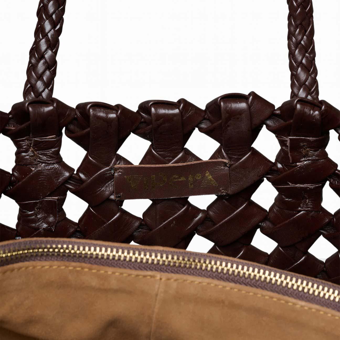 VIPERA Borsa donna MIrò Chocolate