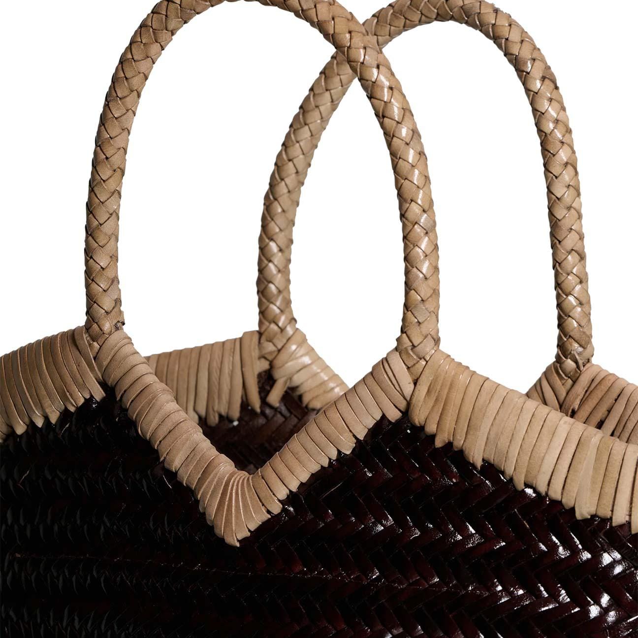 VIPERA Borsa donna Monet bicolor Choco Taupe