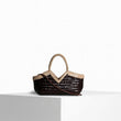 Damenhandtasche Monet zweifarbig Choco Taupe