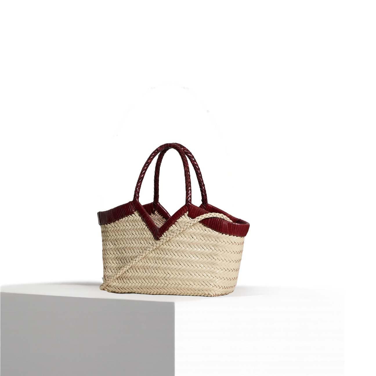 VIPERA Borsa donna Monet bicolor Ivory Barolo