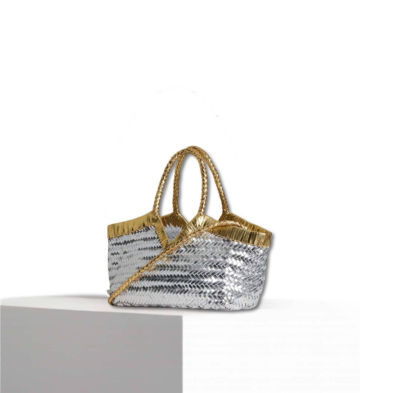 VIPERA Borsa donna Monet Bicolor Silver Gold
