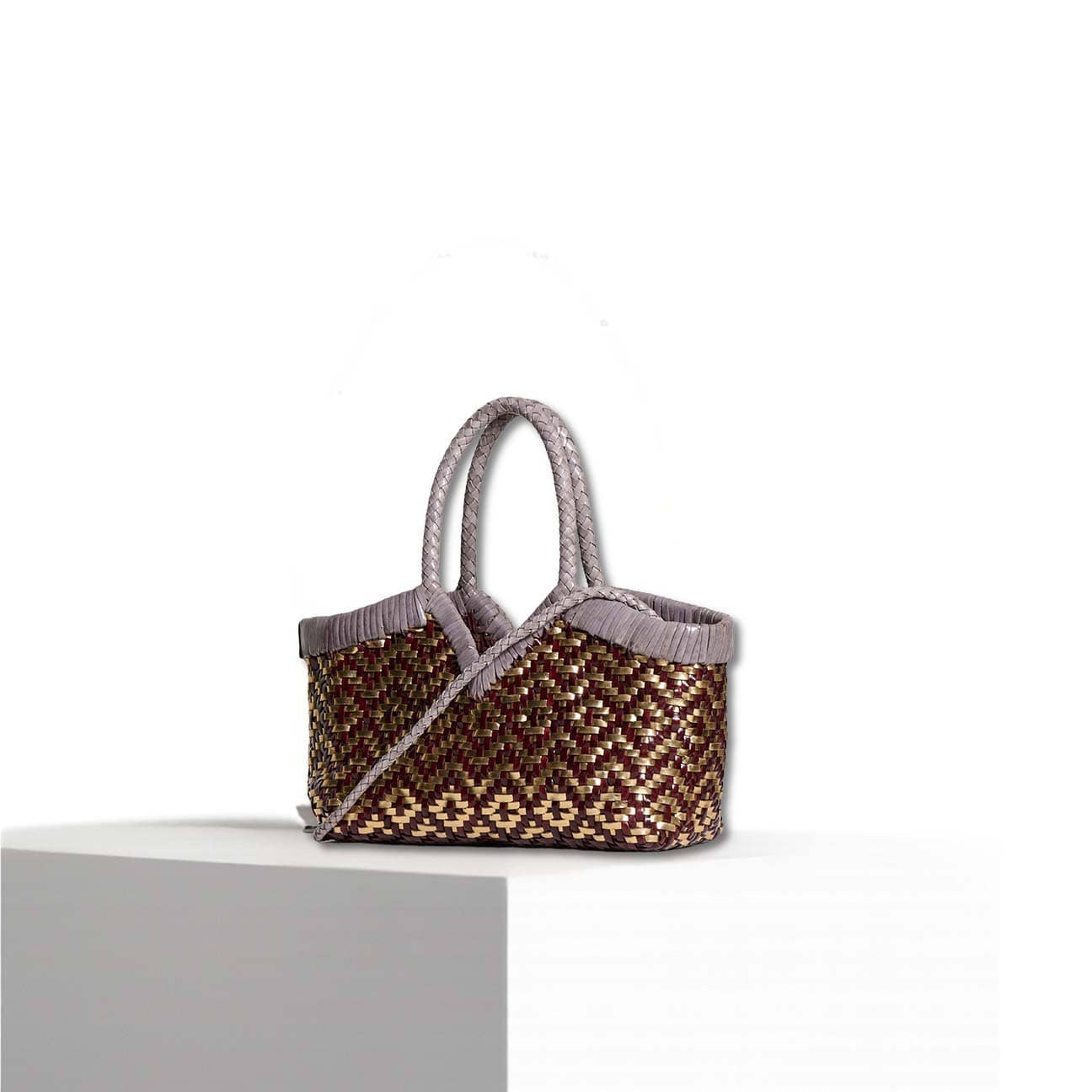 VIPERA Borsa donna Monet Flower Gold Grey Barolo
