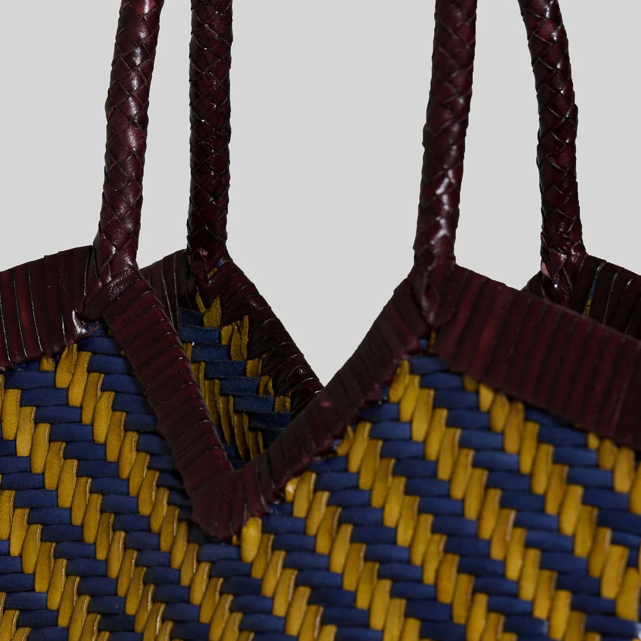 VIPERA Borsa donna Monet Stripes Barolo Curry Blue