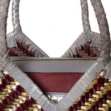 VIPERA Borsa donna Monet Stripes Godl Choco Barolo