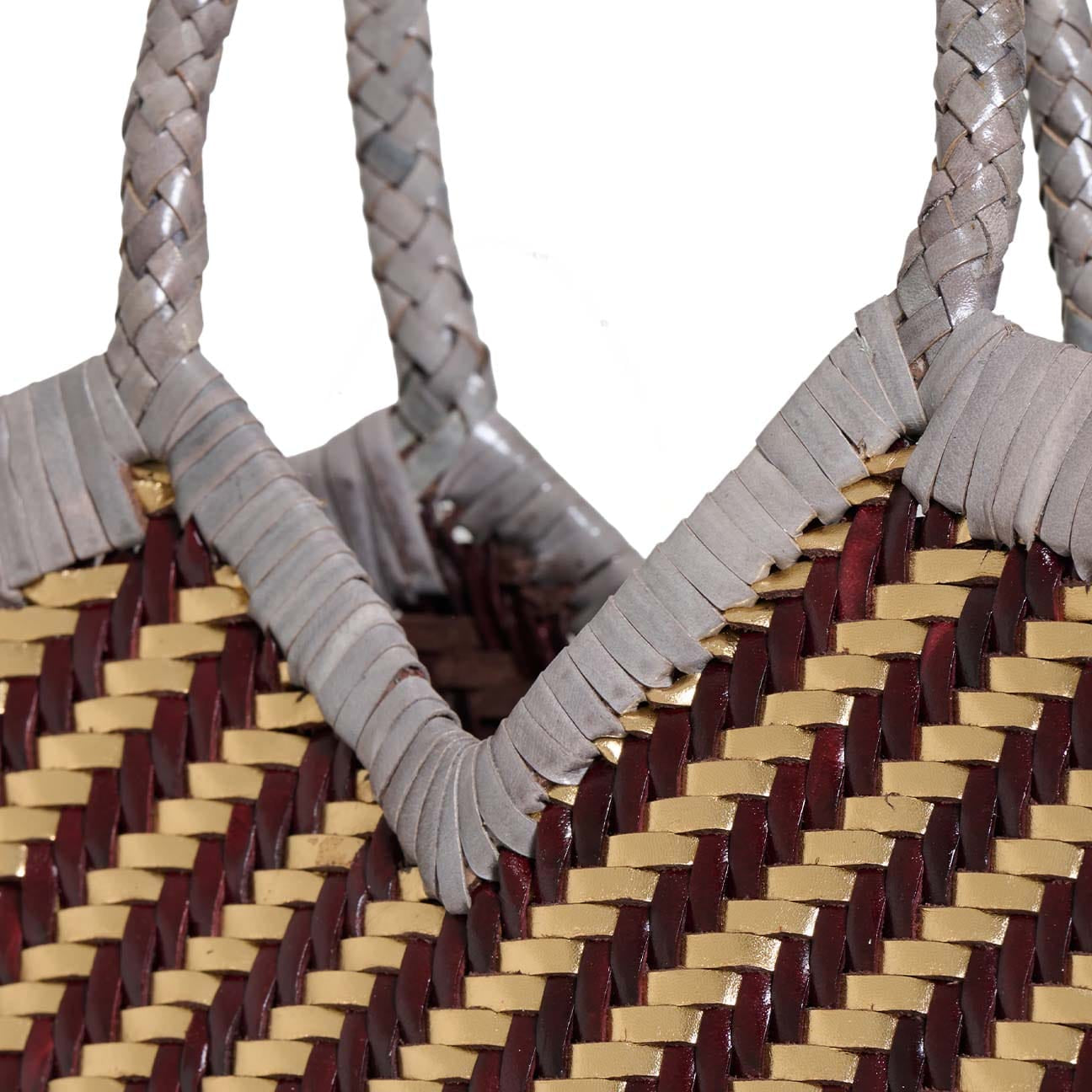 VIPERA Borsa donna Monet Stripes Godl Choco Barolo