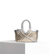 Borsa donna Monet Stripes Gold Silver