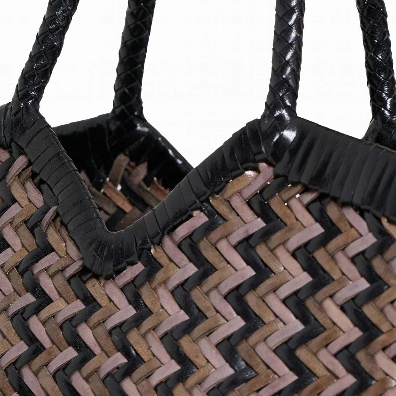 VIPERA Borsa donna Monet Zig Zag Grey Black
