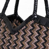 VIPERA Borsa donna Monet Zig Zag Grey Black