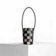 Borsa donna Schamat Bordeaux e Verde