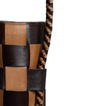 VIPERA Borsa donna Schamat Choco e Taupe