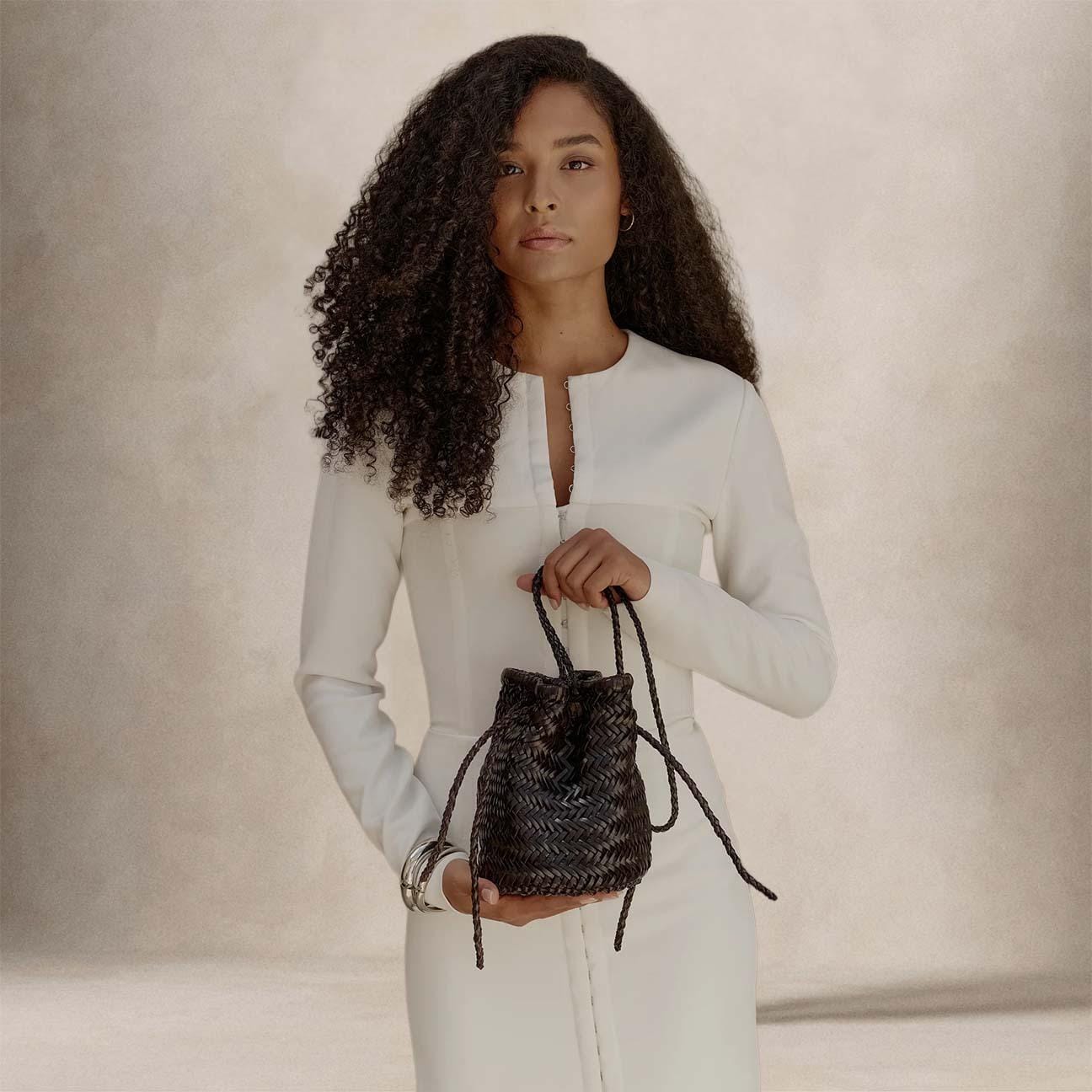 VIPERA Borsa donna Secchiello Choco